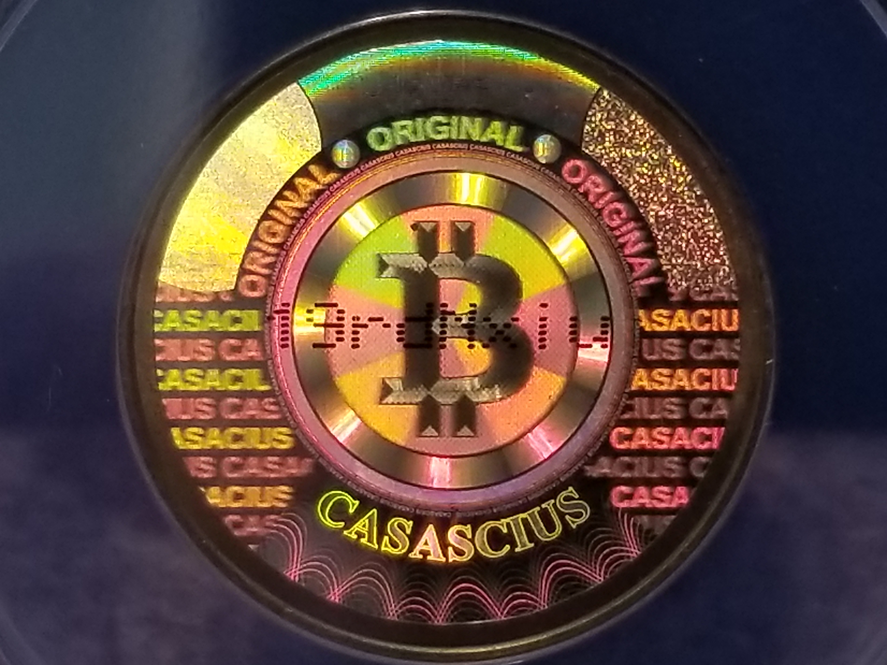 2011 casascius error coin