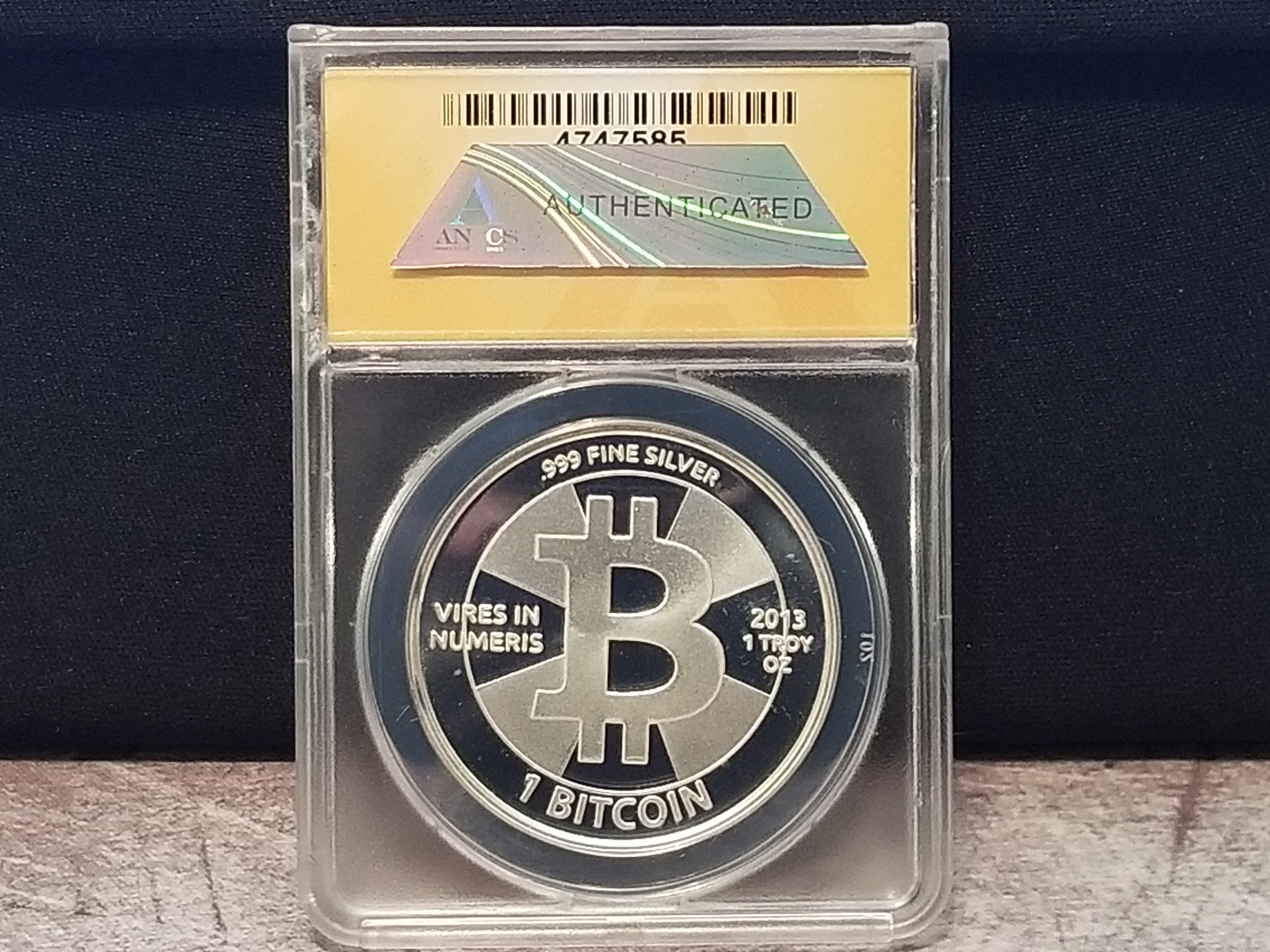 Casascius 2013 1 oz Silver Coin